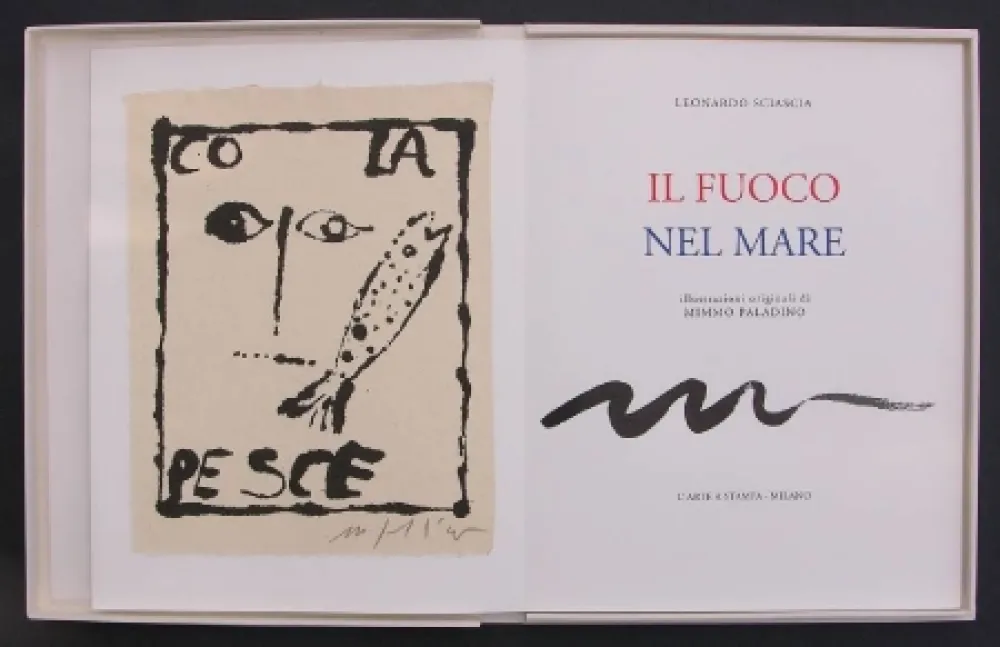Libro Illustrato Paladino - Il fuoco nel mare