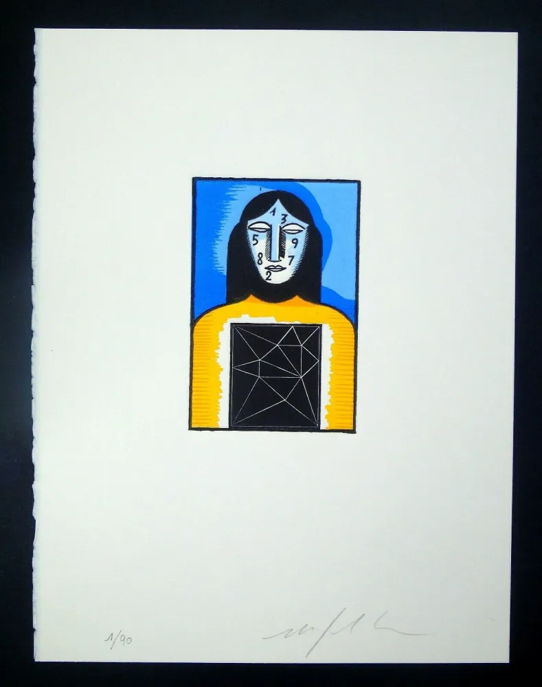 Incisione Paladino - La tua anima