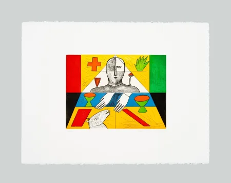 Acquaforte E Acquatinta Paladino - Matematico 1