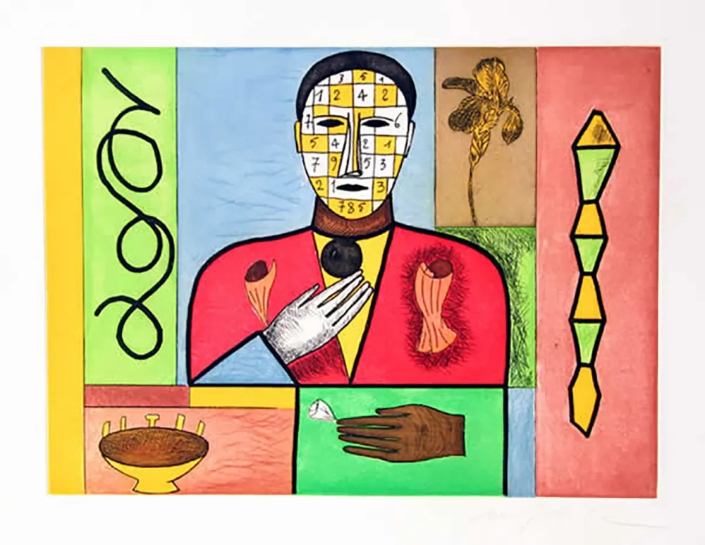 Acquaforte E Acquatinta Paladino - Mathematico 2