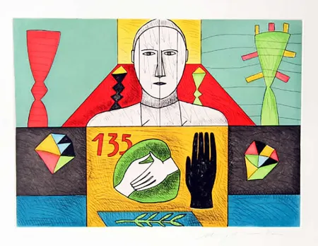 Acquaforte E Acquatinta Paladino - Mathematico 3