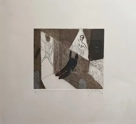 Incisione Paladino - Necropolis