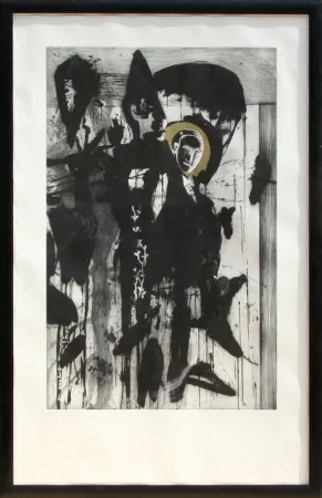 Incisione Paladino - Poeta Occidentale - Triptych #2