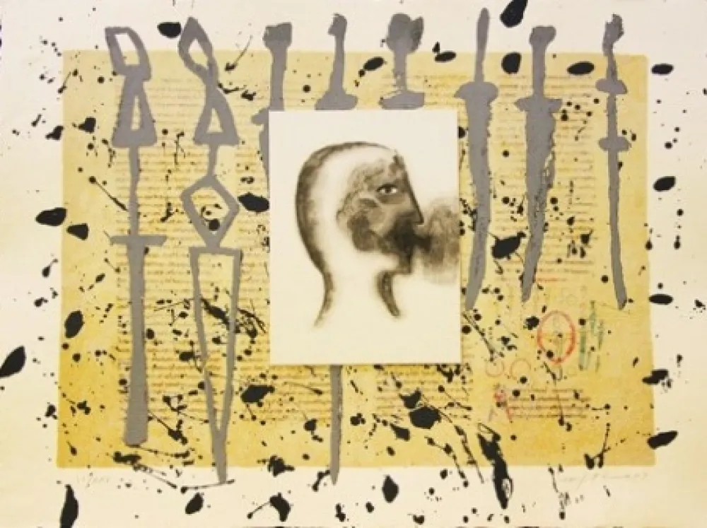 Acquaforte E Acquatinta Paladino - Rabanus Maurus