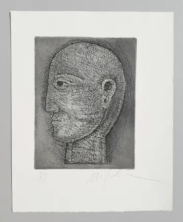 Incisione Paladino - Senza titolo