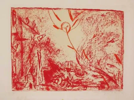 Incisione Paladino - SENZA TITOLO