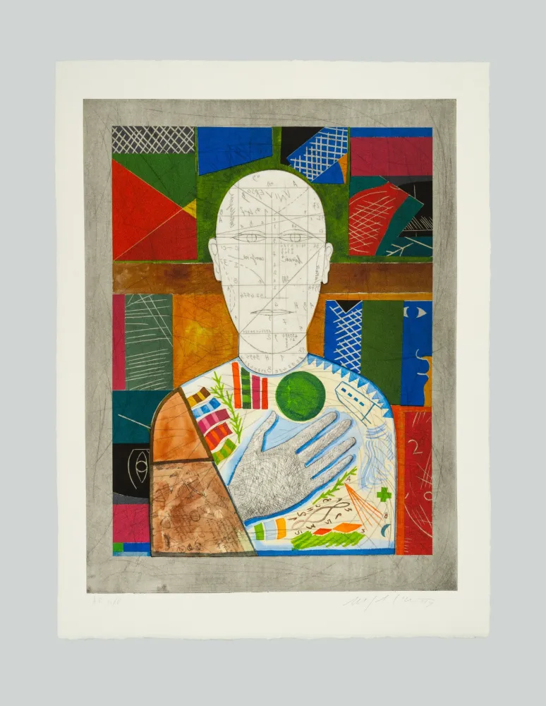 Incisione Paladino - Senza titolo