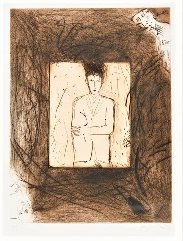 Acquaforte E Acquatinta Paladino - Senza titolo