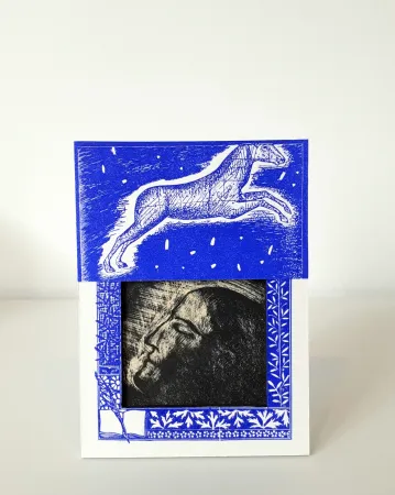 Litografia Paladino - Sipario