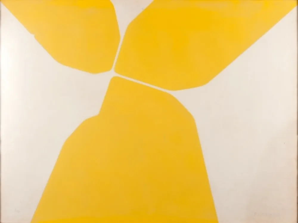 Acquatinta Palazuelo - Gótica IV