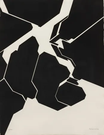 Acquatinta Palazuelo - Lunariae VII