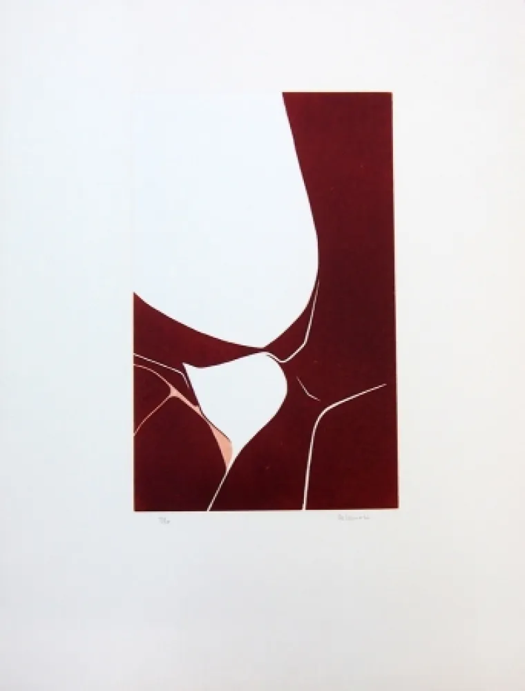 Acquatinta Palazuelo - Oval III