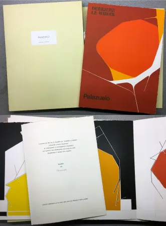 Libro Illustrato Palazuelo - PALAZUELO. DERRIÈRE LE MIROIR N° 184. Mars 1970. TIRAGE DE LUXE SIGNÉ.