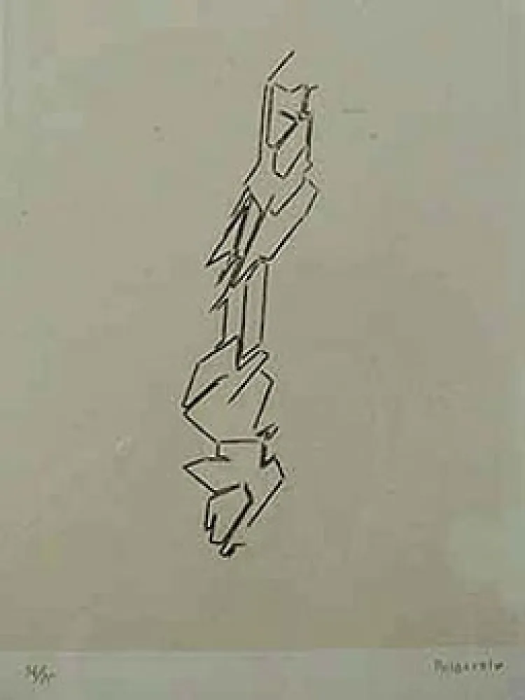 Acquaforte E Acquatinta Palazuelo - SCRIPT III