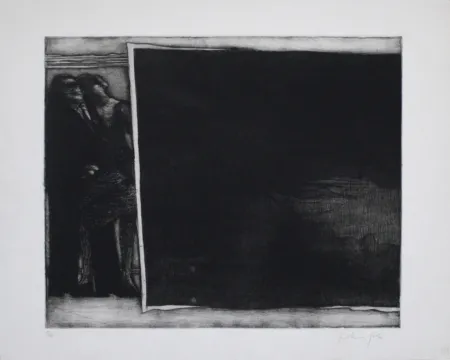 Acquaforte E Acquatinta Palm - Untitled