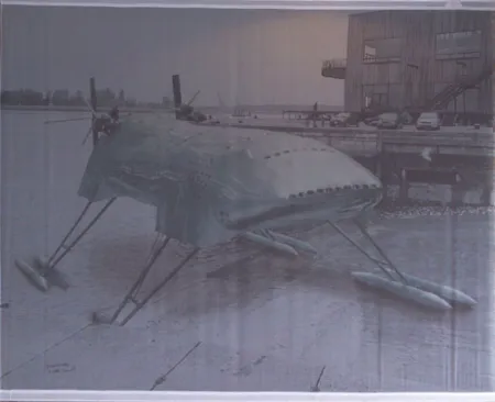 Multiplo Panamarenko - Scotch Gambit at Rijnkaai, Antwerpen