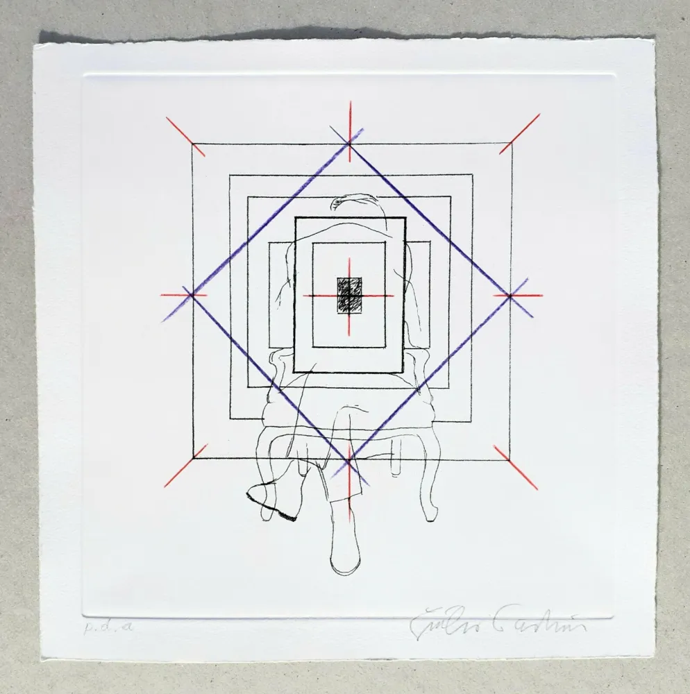 Incisione Paolini - Cinque esercizi di stile