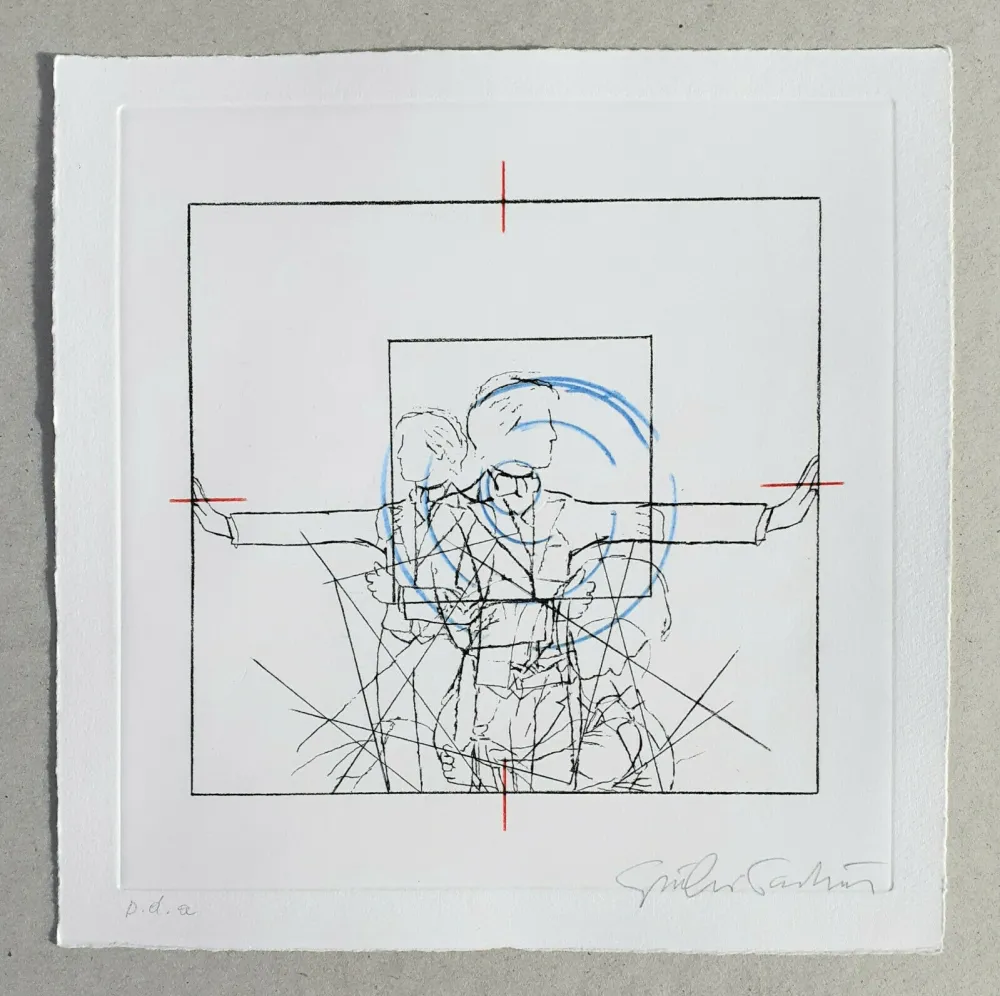 Incisione Paolini - Cinque esercizi di stile