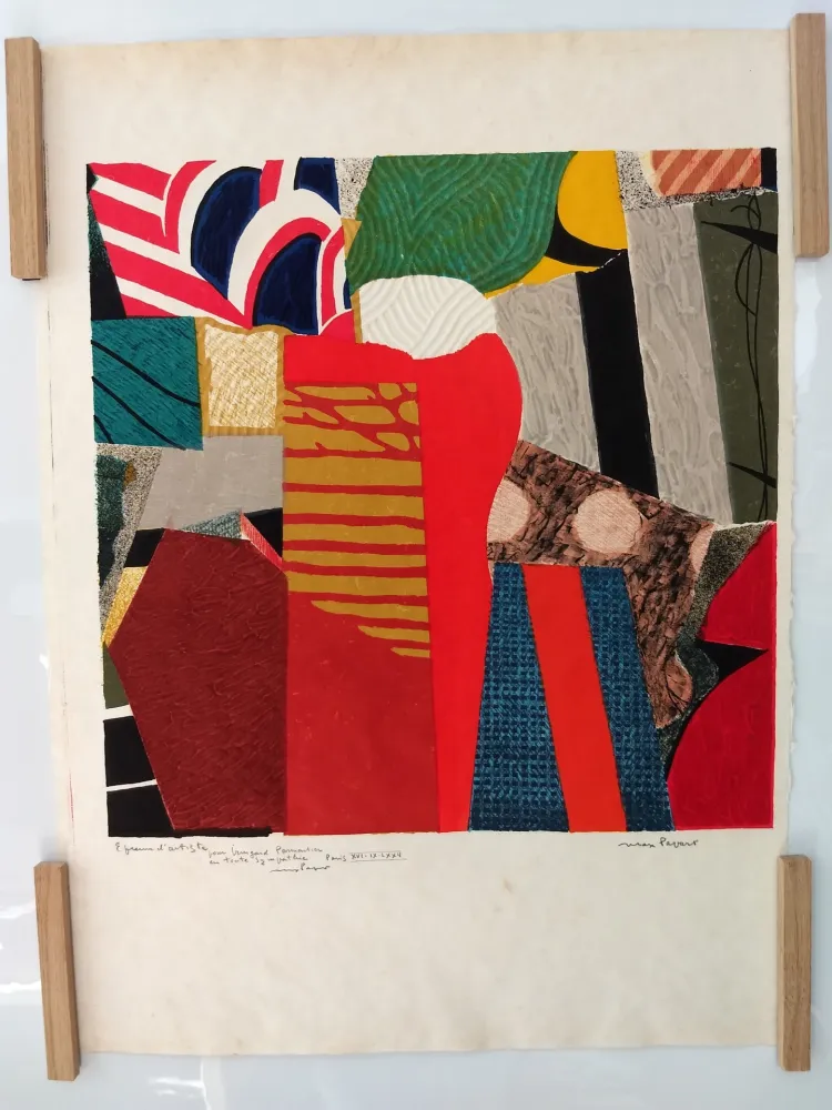 Linoincisione Papart - 1972