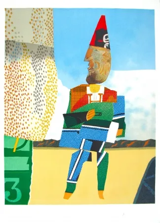 Litografia Papart - Clown III