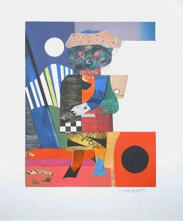 Acquatinta Papart - Défilé de féerie