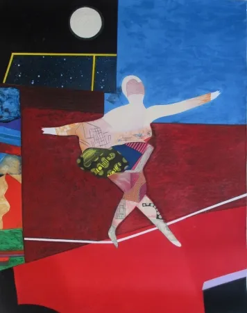 Acquatinta Papart - Equilibriste