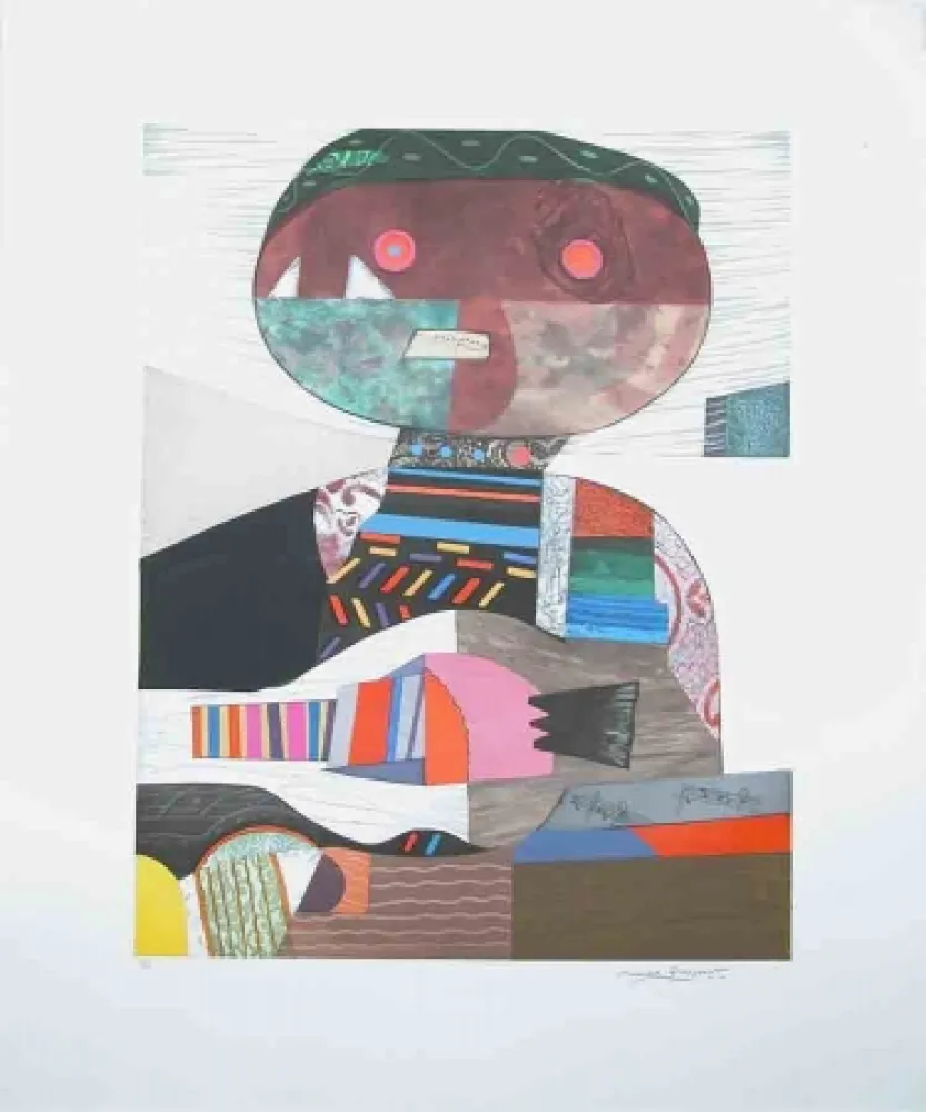 Acquatinta Papart - L'adieu