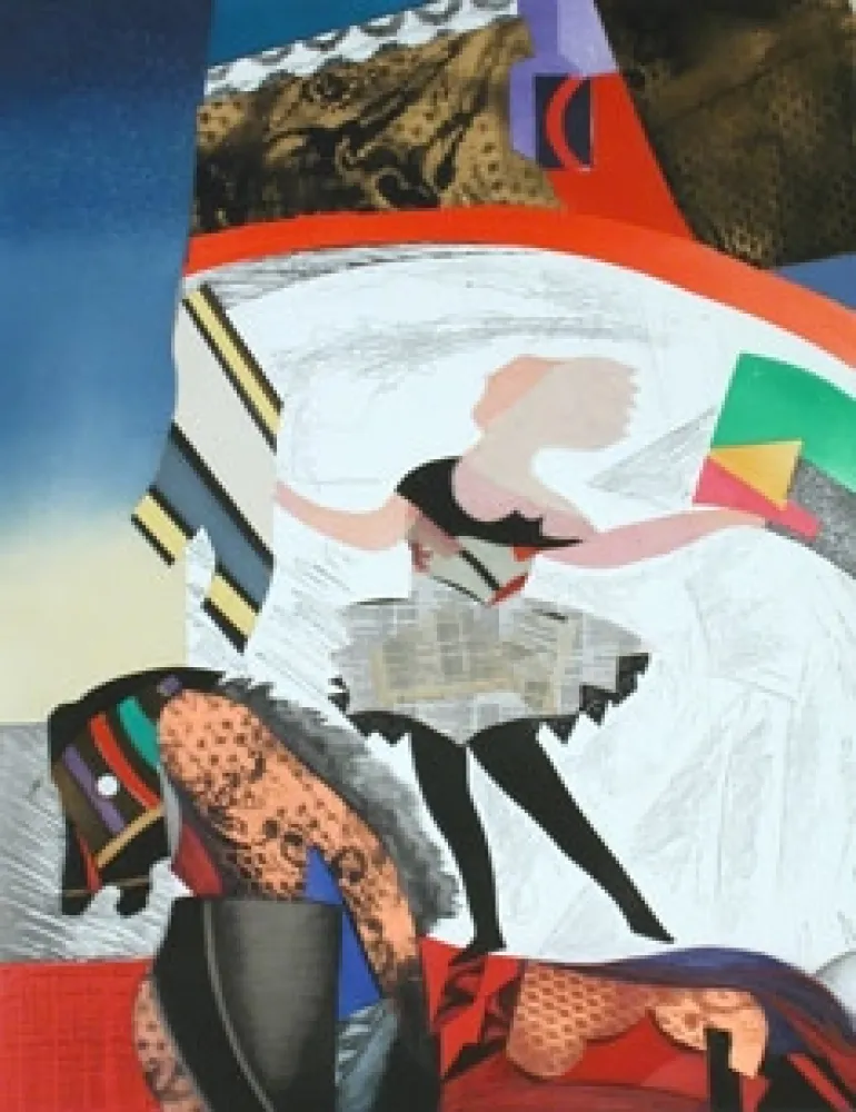 Acquatinta Papart - L'écuyère