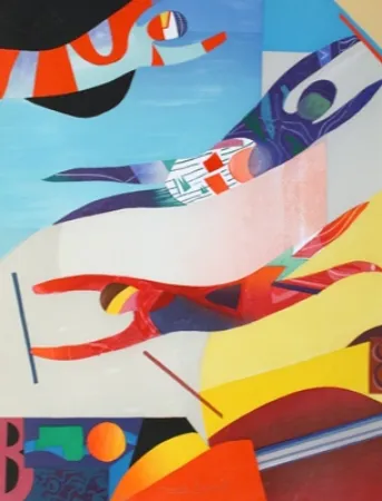 Acquatinta Papart - Sourdes romances