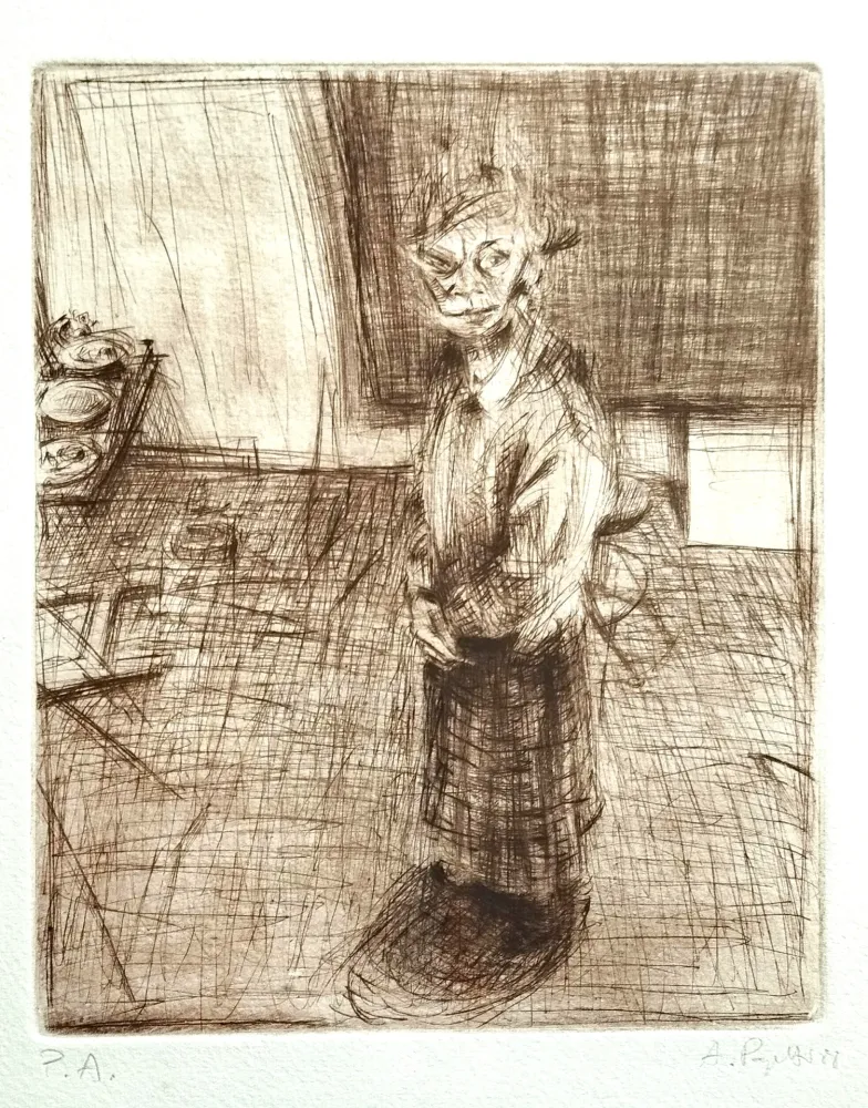 Acquaforte Papetti - Senza titolo