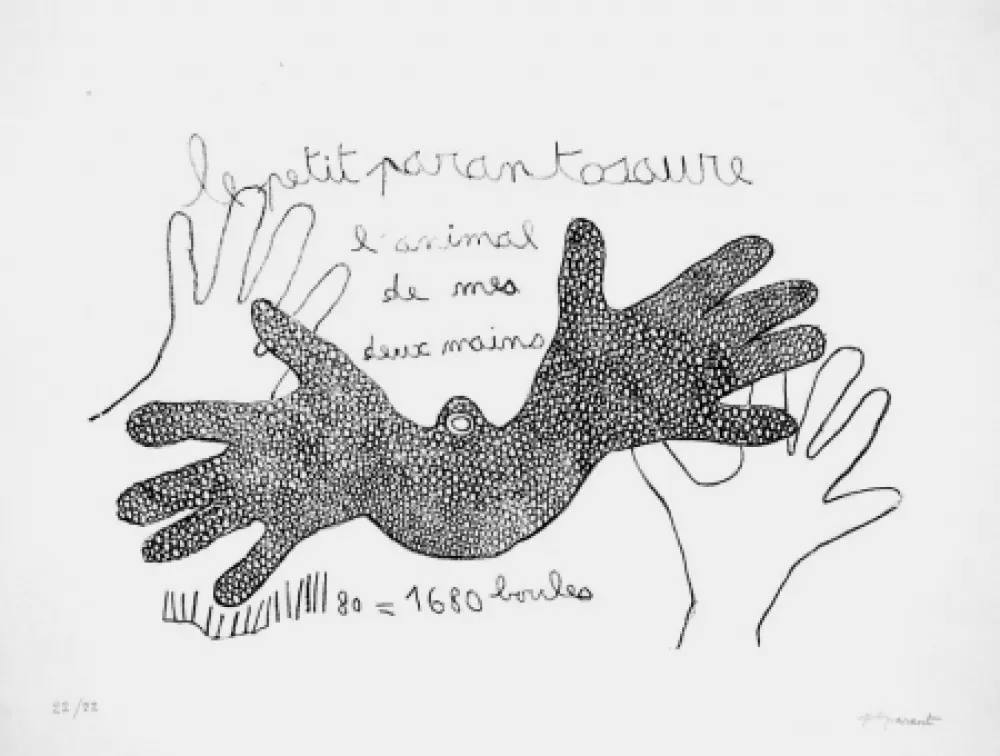 Litografia Parant - Lithographie originale / Original lithograph