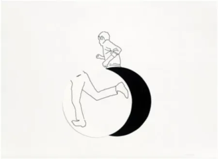 Litografia Paris - Movimiento afectado 2