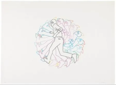 Litografia Paris - Movimiento afectado 5