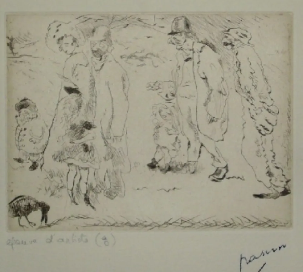 Punta Secca Pascin - Dans la rue