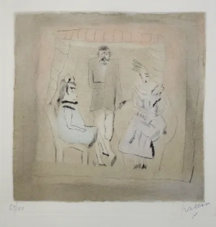 Acquatinta Pascin - Noblesse créole