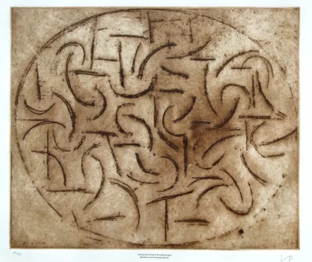 Acquaforte Pasmore - Turning and turning