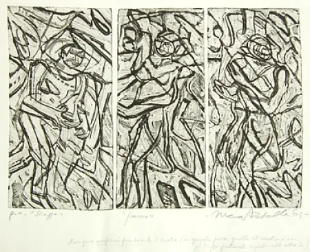 Acquaforte E Acquatinta Patella - Senza titolo