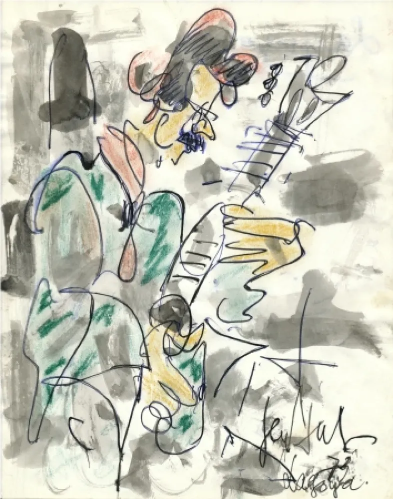 Non Tecnico Paul  - Dessin Original / Original Drawing - ALEXANDRE LAGOYA - Portrait