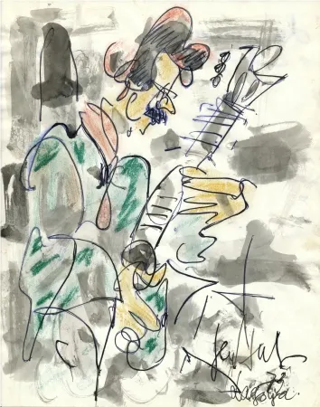 Non Tecnico Paul  - Dessin Original / Original Drawing - ALEXANDRE LAGOYA - Portrait