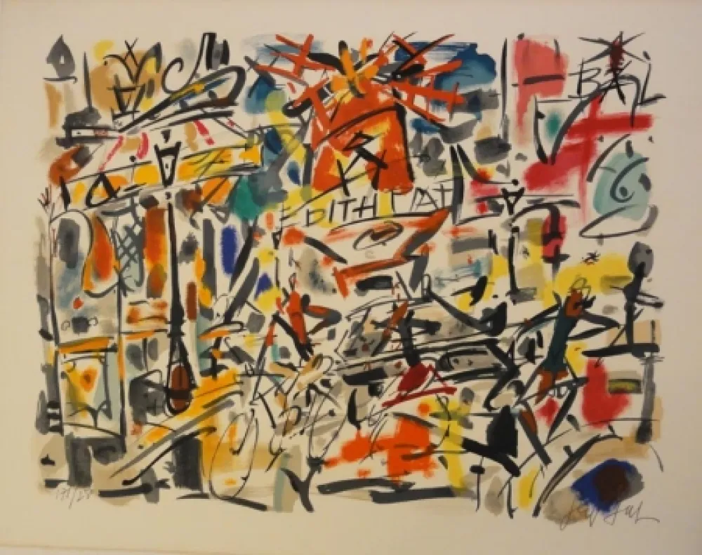 Litografia Paul  - Edith Piaf