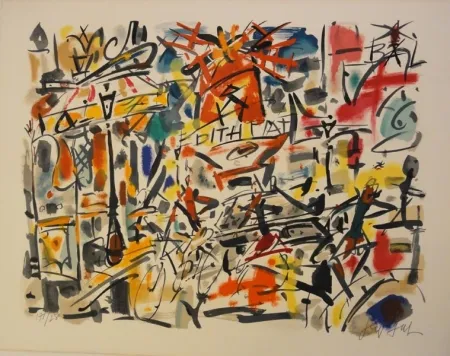 Litografia Paul  - Edith Piaf