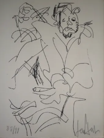 Litografia Paul  - Le spectateur