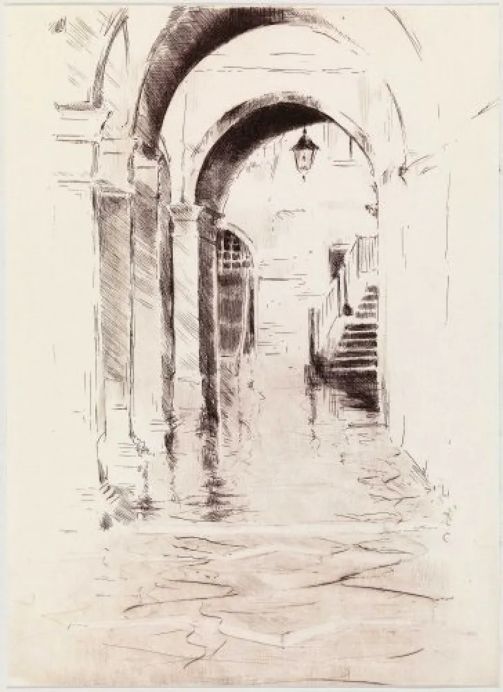 Incisione Paul P - Pòrtic