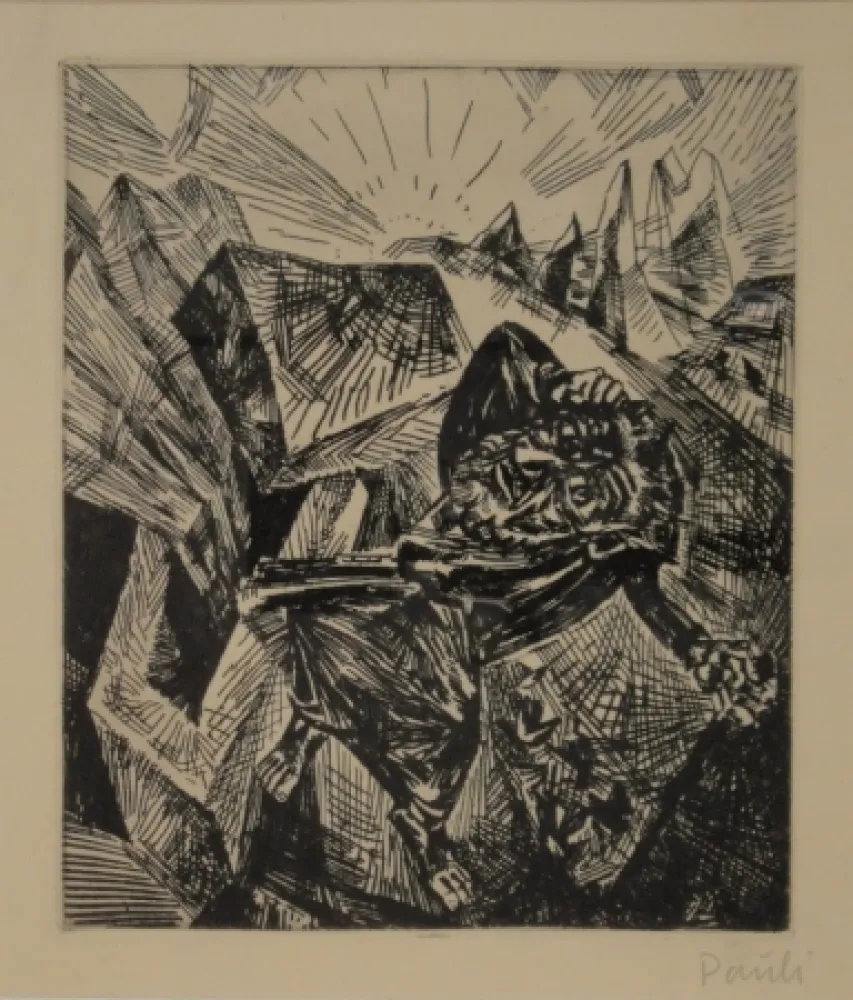 Acquaforte Pauli - Rastloser Wanderer