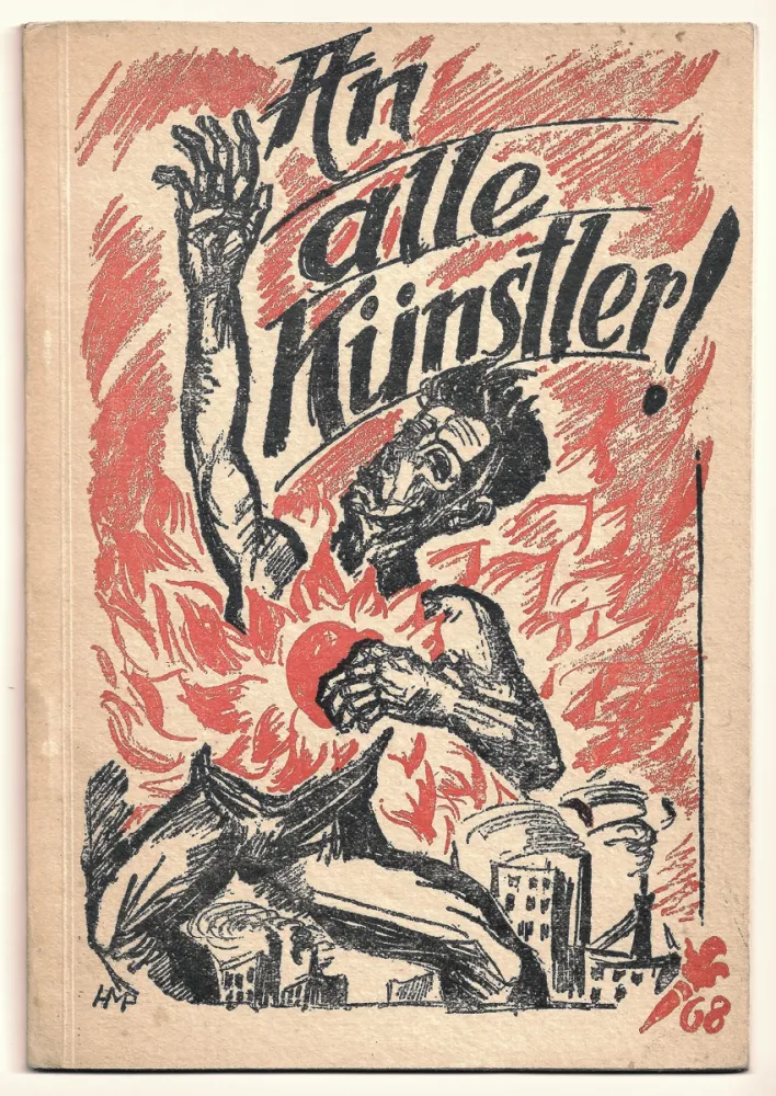 Libro Illustrato Pechstein - An alle Künstler! (To all the artists!) 