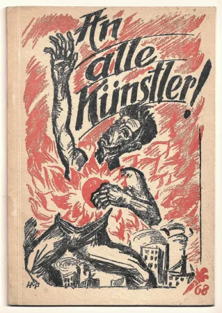 Libro Illustrato Pechstein - An alle Künstler! (To all the artists!) 