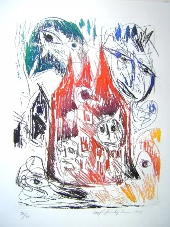 Acquatinta Pedersen - Cobra