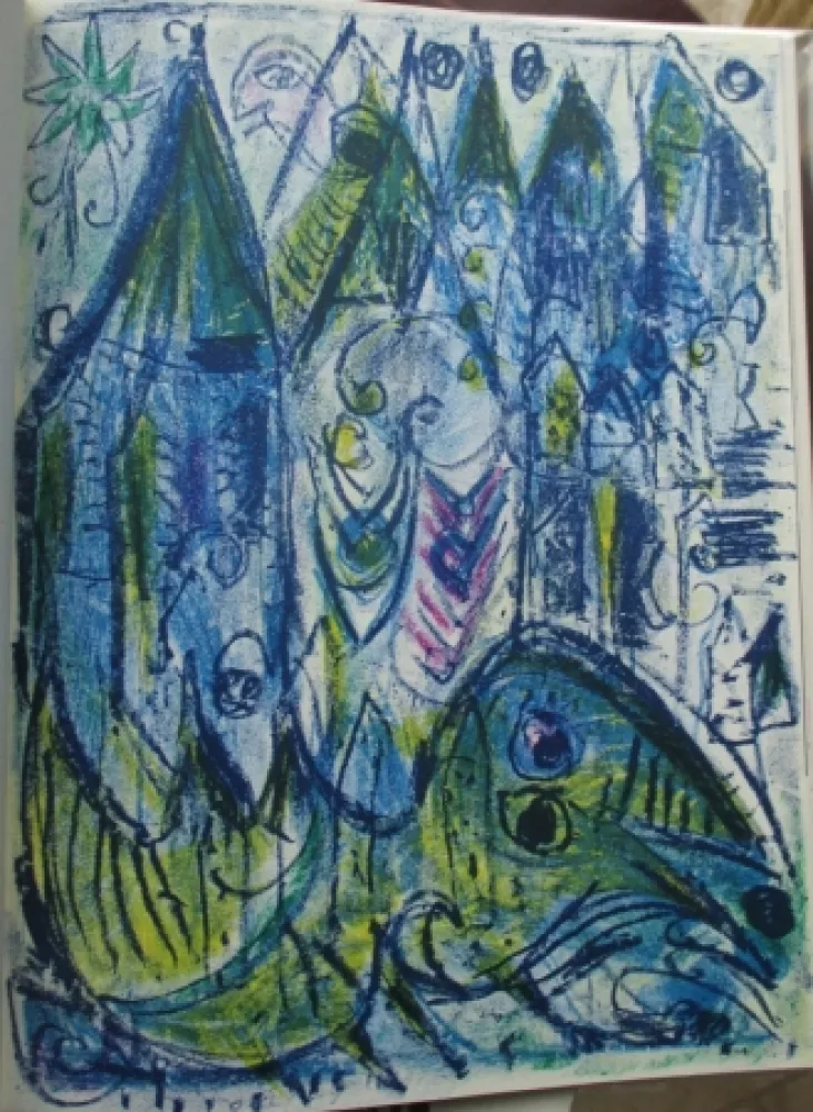 Litografia Pedersen - Fantasiens Slot (The Palace of Fantasy)