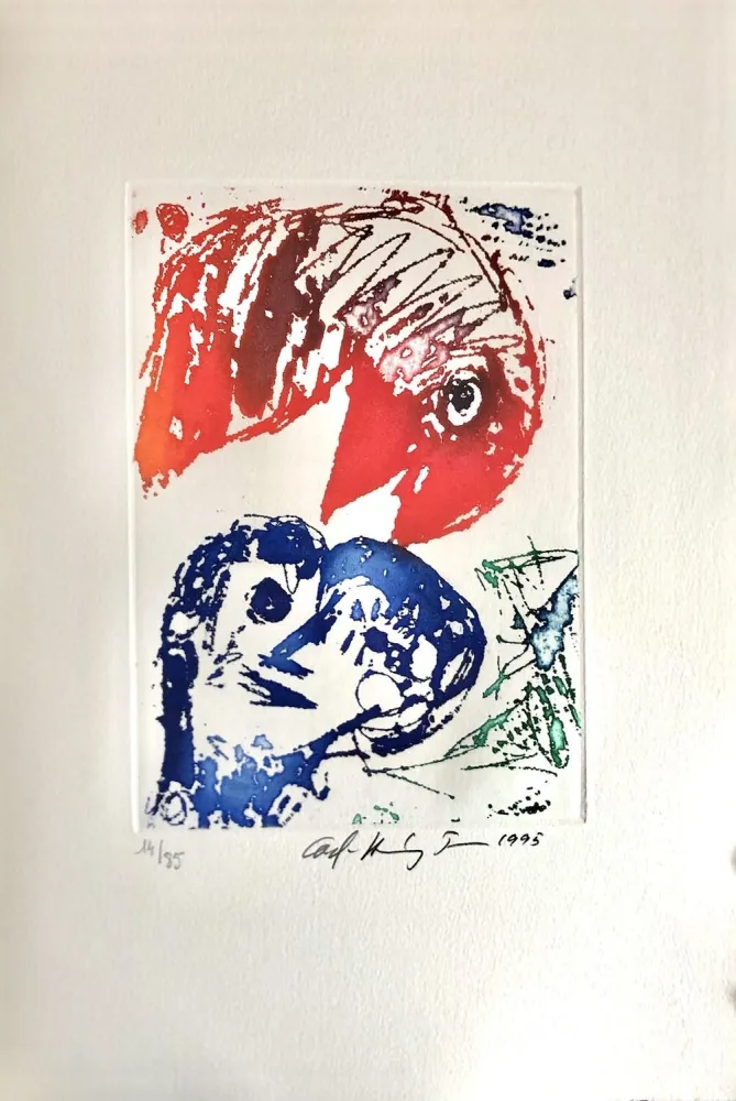 Acquaforte Pedersen - Quatre chansons pour un château de Puisaye