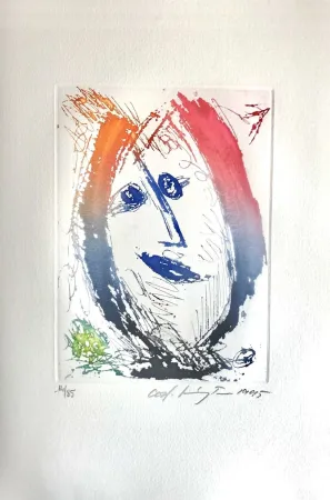 Acquaforte Pedersen - Quatre chansons pour un château de Puisaye